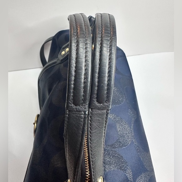 Coach Campbell Carryall Navy & Black - Picture 11 of 14